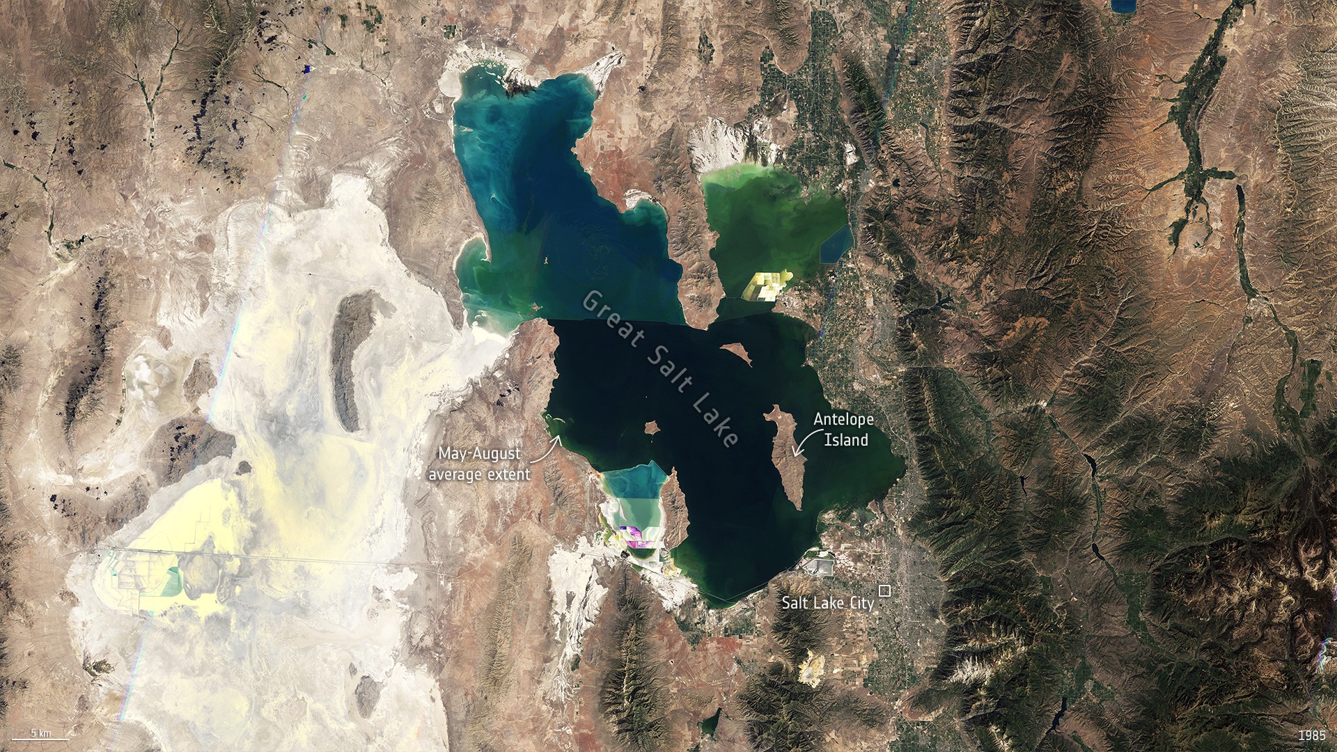 Great Salt Lake Before